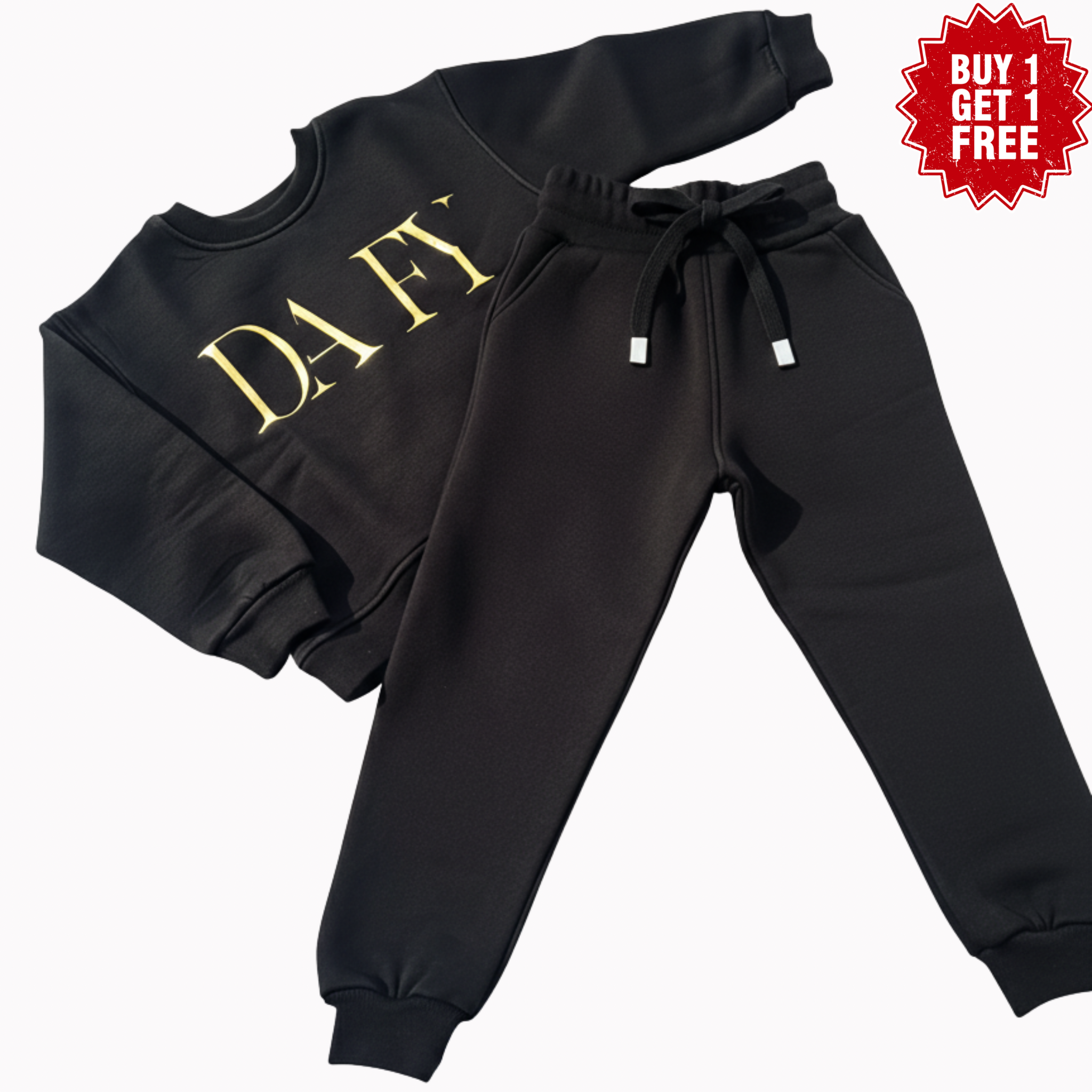  "عزيز عيني" Set for Boys and Girls- Hoodie and Pants